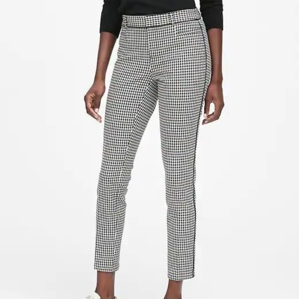 Banana Republic Sloan Plaid Pant